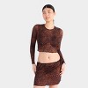 Parade Mesh Mini Skirt - 3 of 4
