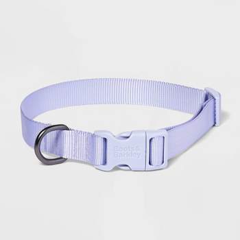 Basic Dog Adjustable Collar with Color Matching Buckle - Boots & Barkley™