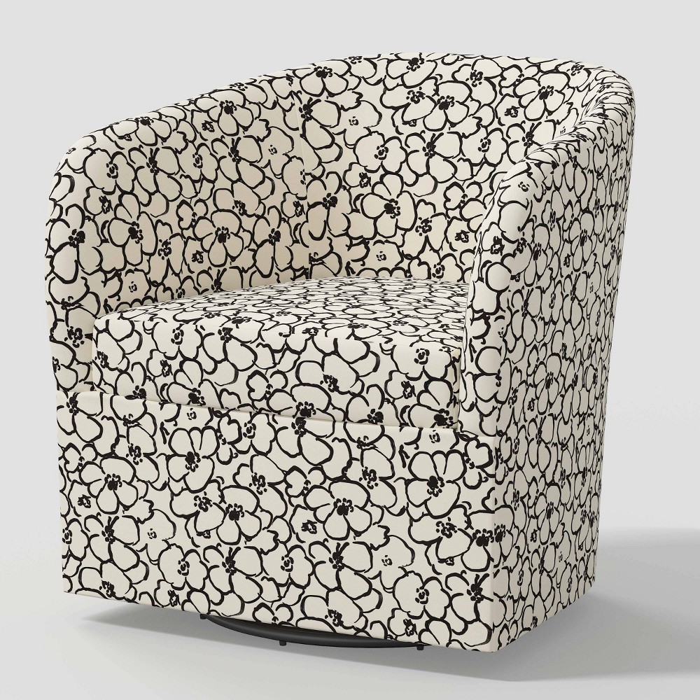 Taylor Swivel Chair French Floral Cream - Threshold™