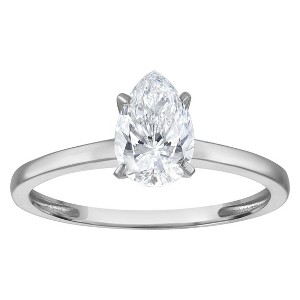 Naturalux 14K Gold 1 CT Lab Grown Diamond Solitaire Ring - 1 of 4