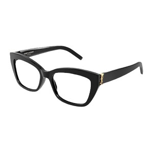 Saint Laurent MONOGRAM SL M117O 001 Womens Cat-Eye Eyeglasses Black 53mm - 1 of 3