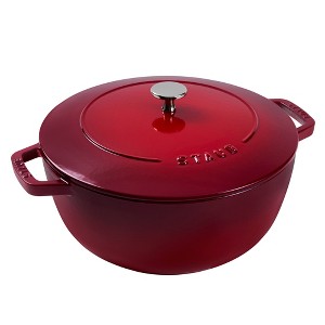 Staub Cast Iron Essential French Oven, Dutch Oven, 5-quart, serves 5-6, Made in France - 1 of 4