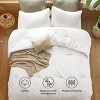 5-Piece Comforter Set with Cotton Waffle Throw Blanket - 2 of 4