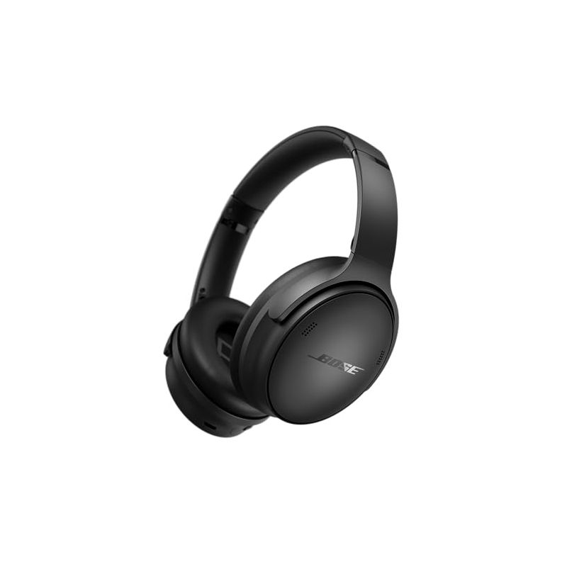 Bose QuietComfort Wireless Noise Cancelling Headphones, Bluetooth Over Ear Headphones, Black, 1 of 2
