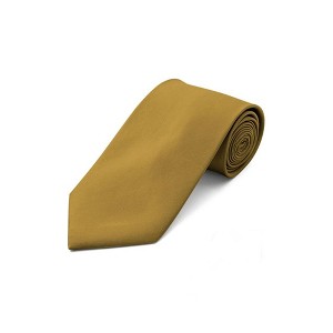Men's Classic Solid Color Wedding Neck Tie - 1 of 4