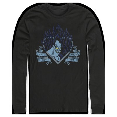 Men's Hercules Hades I'm Hot You're Not Long Sleeve Shirt