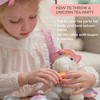Tickle & Main Rainbow Unicorn Tea Party Gift Set, Tea Set for Little Girls with Unicorn Plushie - 4 of 4