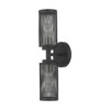 Livex Lighting Industro 2 - Light Sconce in  Black/Brushed Nickel - 3 of 4
