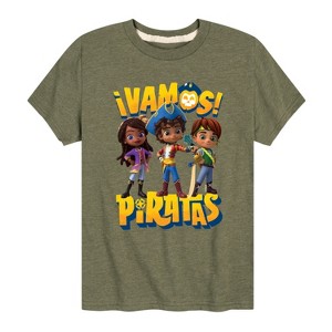 Boys' - Santiago of The Sea - Vamos Piratas Short Sleeve Graphic T-Shirt - 1 of 4
