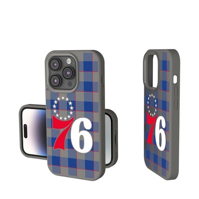Keyscaper NBA Plaid Soft Touch Cell Phone Case for iPhone 14 Plus