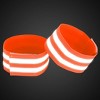 Unique Bargains Arm Reflective Armbands High Visibility Night Cycling Riding Reflector Tape Straps Bracelet - 3 of 4