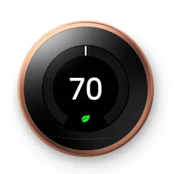 Google Nest Learning Thermostat Copper T3007ES