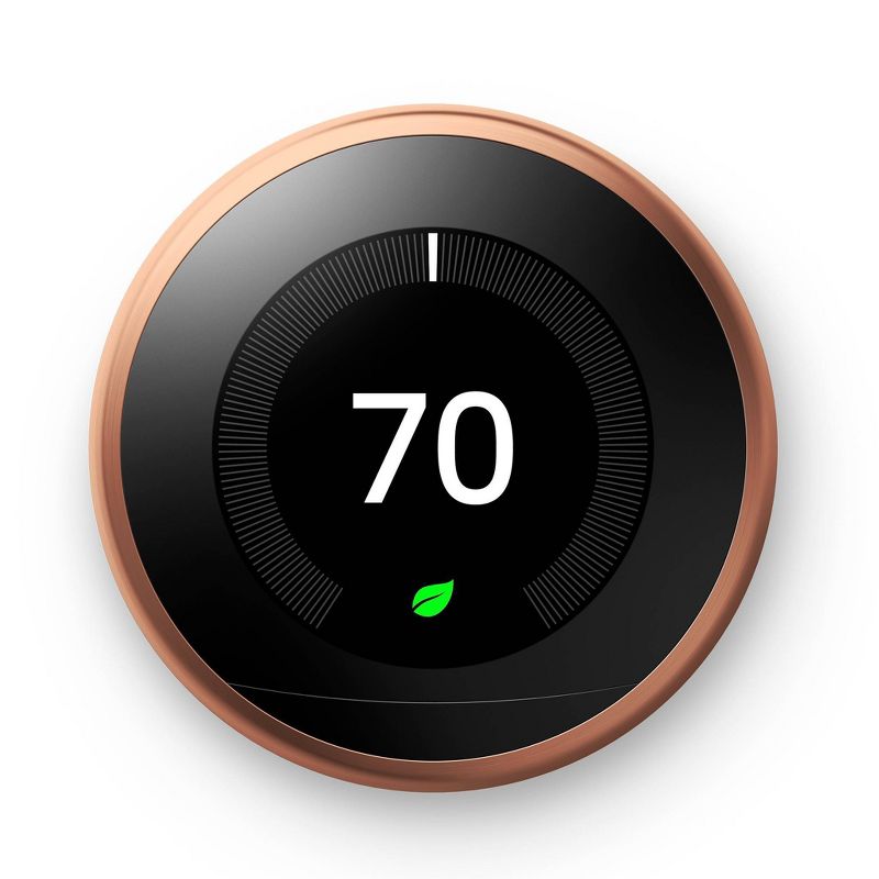 Google Nest Learning Thermostat T3007ES, 1 of 11
