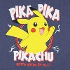 Seven Times Six Pokemon Tank Top Men's Pika Pika Pikachu Muscle Sleeveless T-Shirt Blue - 2 of 3
