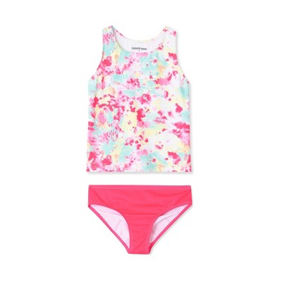 Lands' End Kids Chlorine Resistant Tankini Swim Set