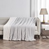 Cozy Corduroy Plush with Shearling Reverse Bed Blanket - Isla Jade - 3 of 4