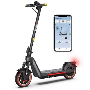 5TH WHEEL G11PRO Performance Electric Scooter - 1200W Peak, 25 mph, 40 Mile Range, 330 lbs Capacity, 11" LRR Solid Tires, Turn Signals - 1 of 4
