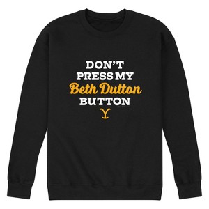 Men's - Yellowstone - Official Yellowstone Merchandise Graphic Fleece Sweatshirt - 1 of 4