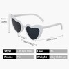 Anna-Kaci Active Women's Vibrant Heart-Shaped Fashion Sunglasses UV400 Protection - 4 of 4