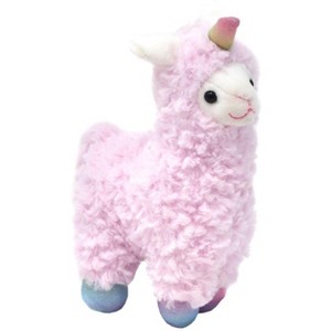 Enesco Llamacorn 6 Inch Collectible Plush w/ Sound - Pink - 1 of 1