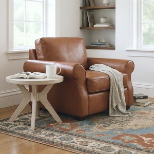 Cross Leg Round Side Table (24in x 24in / 610mm x 610mm) - 1 of 4