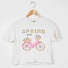 Simply Sage Market Spring Vibes Bicycle Boxy Crop Top - 3 of 4