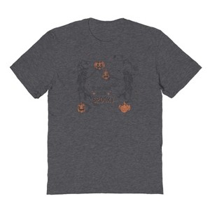 Rerun Island Men's Tis' The Season Halloween Short Sleeve Graphic Cotton T-Shirt - 1 of 2