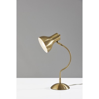 Elmhurt Desk Lamp Antique Brass - Adesso