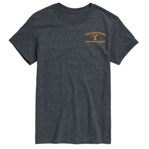 Men's - Yellowstone - Yellowstone Y Dutton Ranch Logo Short Sleeve Graphic T-Shirt - 1 of 4