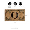 28" x 16" Monogram Coir Mat, Letter  "O" - 2 of 4