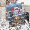 Briarwood Lane House Flag 40x28 For Outdoor Birds of Winter Cardinals House Flag Flag For Winter House Flag - 4 of 4