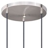 Vaxcel Millie 3 - Light Pendant in  Satin Nickel - 4 of 4
