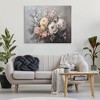 Stupell Industries Roses & Peonies on Gray, 48" x 36" - 2 of 4
