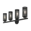 Livex Lighting Industro 4 - Light Vanity in  Black/Brushed Nickel - 4 of 4