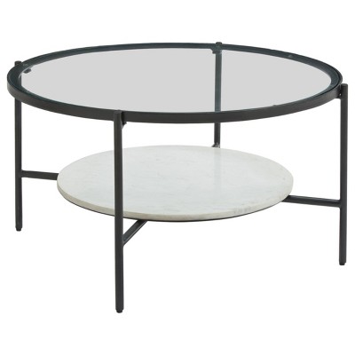 Zalany Coffee Table Black/White - Signature Design by Ashley