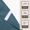 Unique Bargains Tie Up Blackout Privacy Door Curtain 1 Panel - 3 of 4