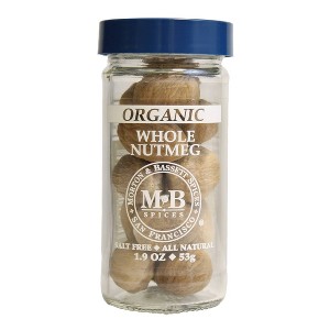 Morton & Bassett Spices Organic Whole Nutmeg - 1.9oz - 1 of 2