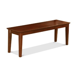 HomeStock Dining Table Bench with Solid Wood Seat - 1 of 3