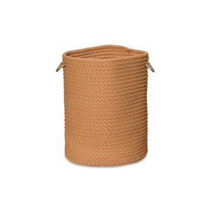 Colonial Mills Cabana Woven Hampers - Orange 17"x17"x22" - 1 of 4