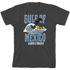 Gulf of Mexico Always & Forever Youth Crew Neck Short Sleeve Tee - 1 of 2