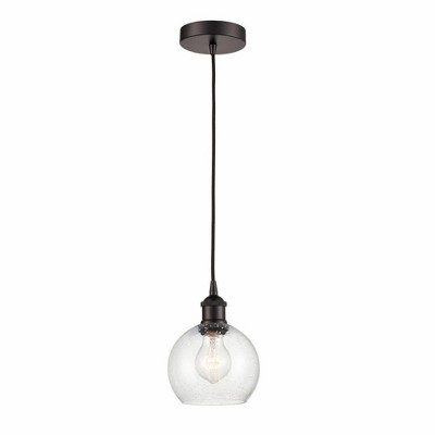 Athens - 1 Light Mini Pendant In Industrial Style-8.88 Inches Tall and 6 Inches Wide