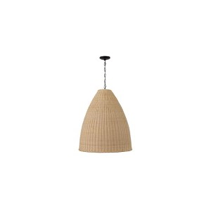 Yosemite Home Décor Kai Rattan 3 Light Large Pendant - 1 of 4
