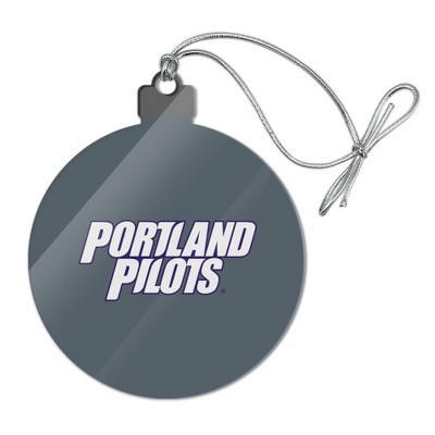 Portland Secondary Logo Acrylic Christmas Tree Holiday Ornament