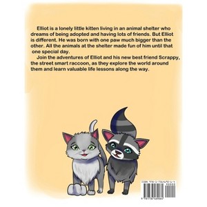 Elliot Gets Adopted - Large Print by  Debra A Senegal (Hardcover) - 1 of 1