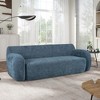 CAVINAS 81.5" 3-Seater Casual Sofa, Minimalist Couch with Curved Design, for Living Rooms, Bedrooms, Apartments - 2 of 4