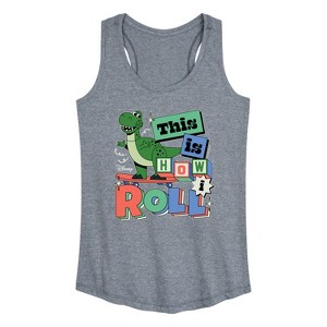Women's - Disney - Toy Story Graphic Racerback Tank - 1 of 4