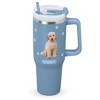 Collections Etc 40 oz. Stainless Steel Double Wall Insulated Pet Tumbler - 3 of 4