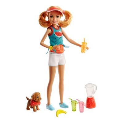 barbie team stacie doll gymnastics playset with accessories