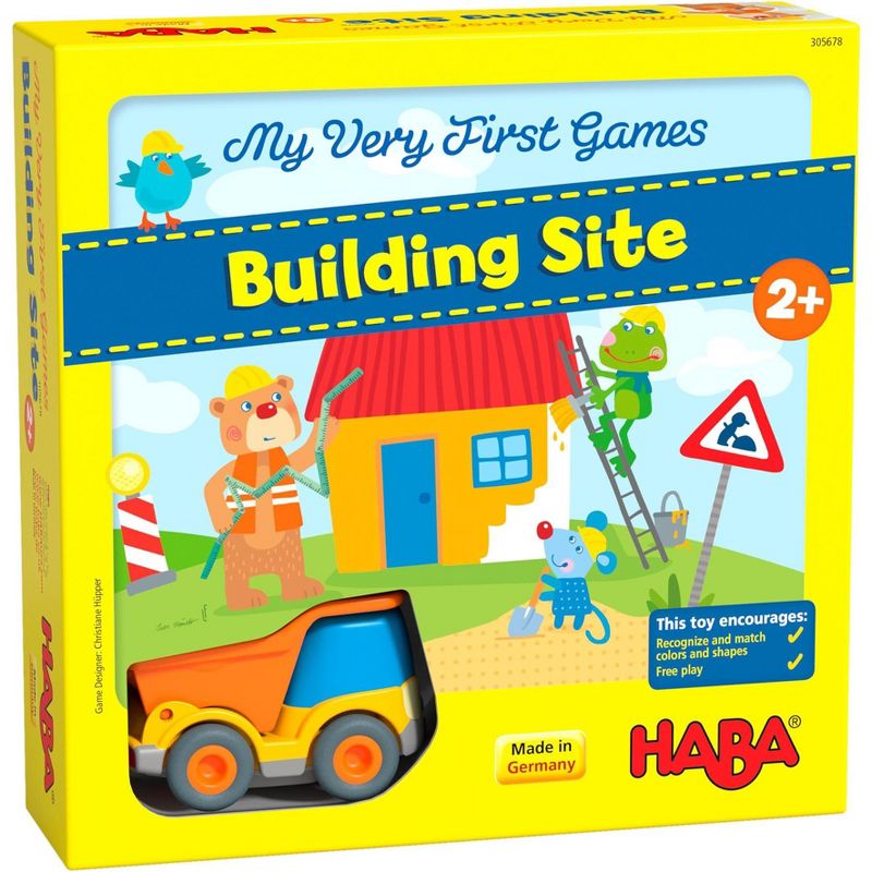 HABA My Very First Games Building Site (Made in Germany), 1 of 14