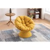 NicBex Oversized Papasan Chair Swivel Accent Chair with 360 Degree Swivel Barrel Chair for Living Room, Bedroom - 3 of 4